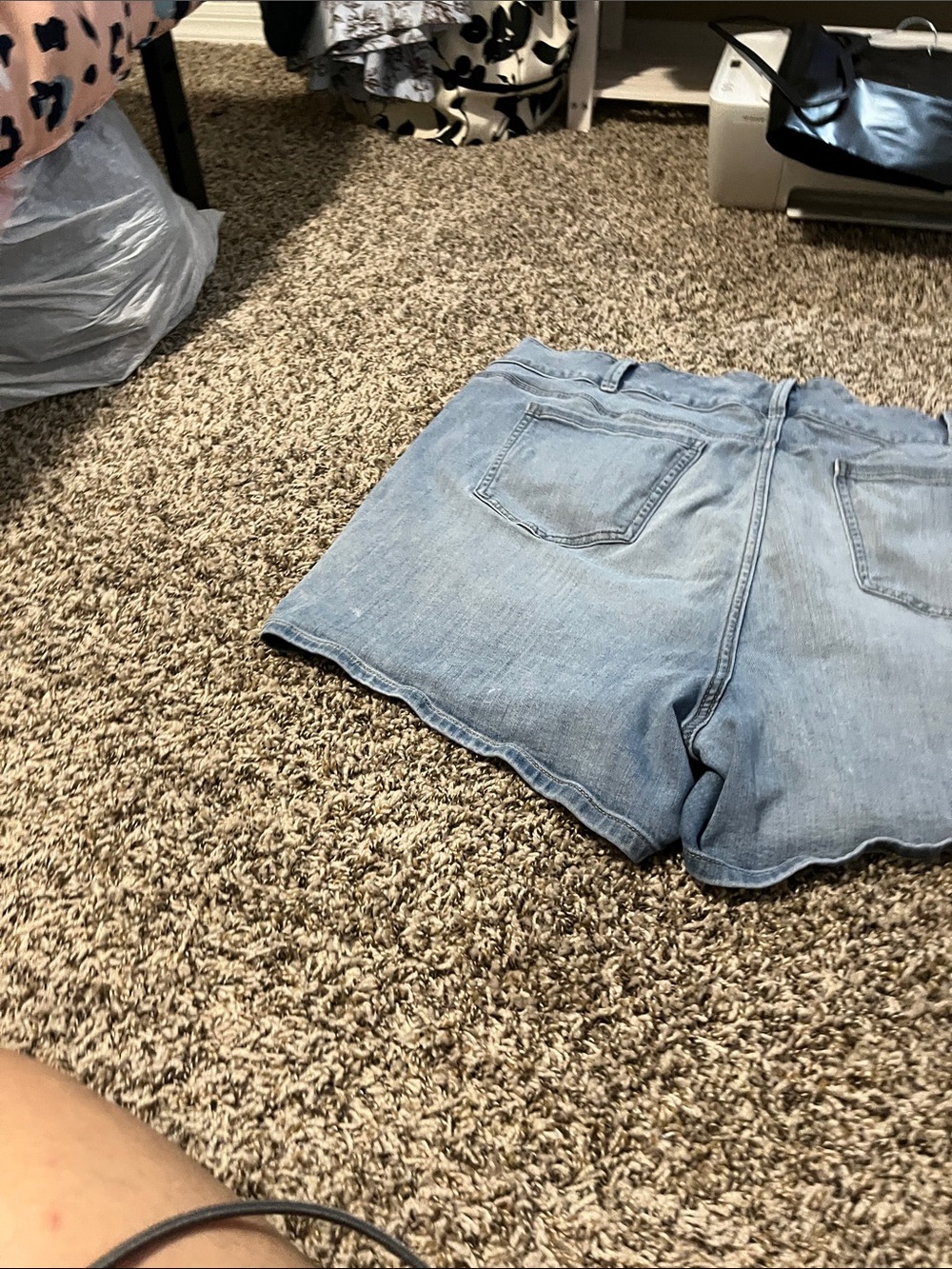 torrid Light Blue Denim Shorts - Picture 7 of 10